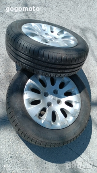 Гуми и ляти алуминиеви джанти/185-65-15/ Ситроен, Пежо, Рено , снимка 1