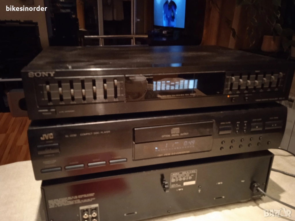 SONY SEQ 411 еквалайзер и спектрален анализатор , снимка 1