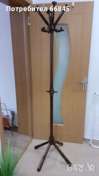 ДЪРВЕНА РЕТРО ЗАКАЧАЛКА, снимка 1