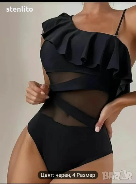 Нов цял дамски бански размер L и XL, снимка 1