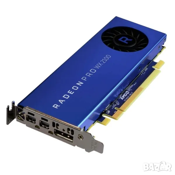 Видео карта AMD Radeon Pro WX 3100 4GB DDR5/Low Profile, снимка 1