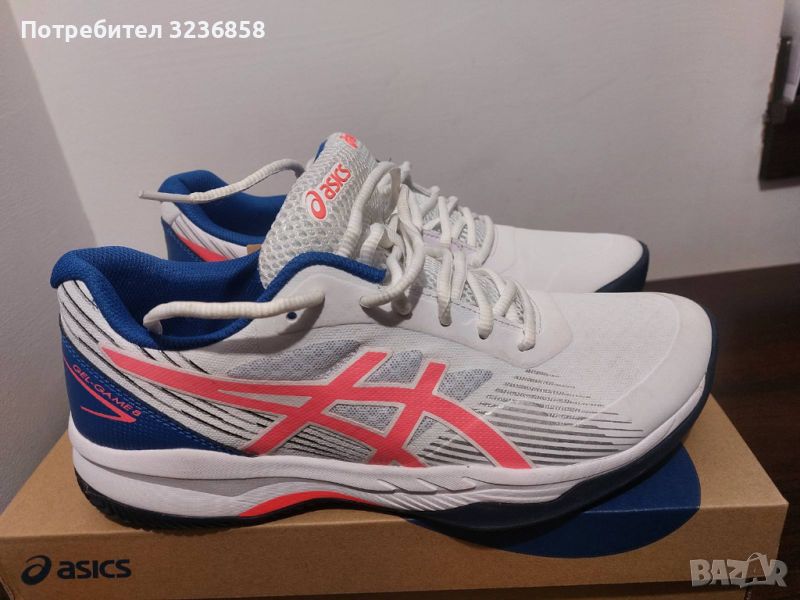 Дамски тенис-маратонки за клей Asics 42 номер, снимка 1