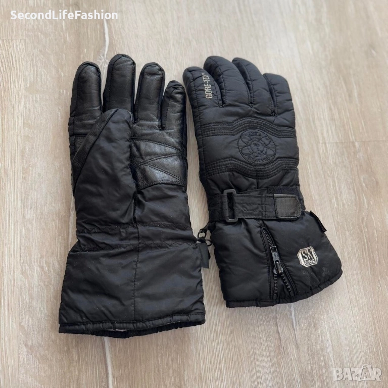 Мъжки ски ръкавици ESKA Gore-tex Vintage, размер XXL, черни, снимка 1