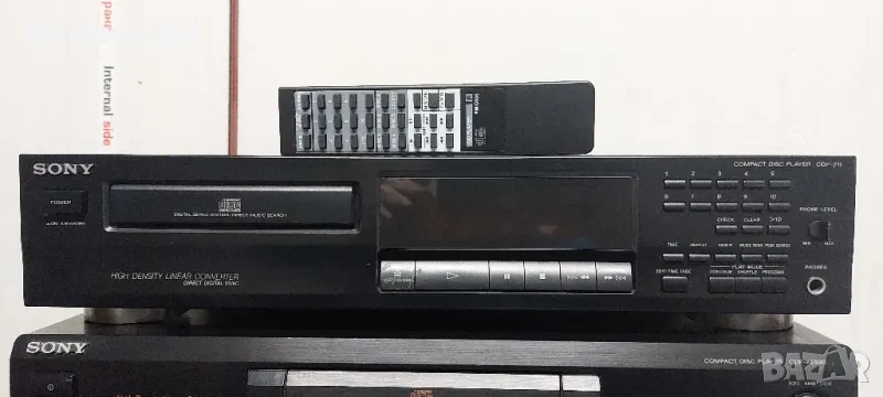 ТОП ЦЕНА! Сд плеър SONY CDP-211 с дистанционно , снимка 1