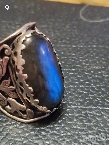стар сребърен пръстен , снимка 1