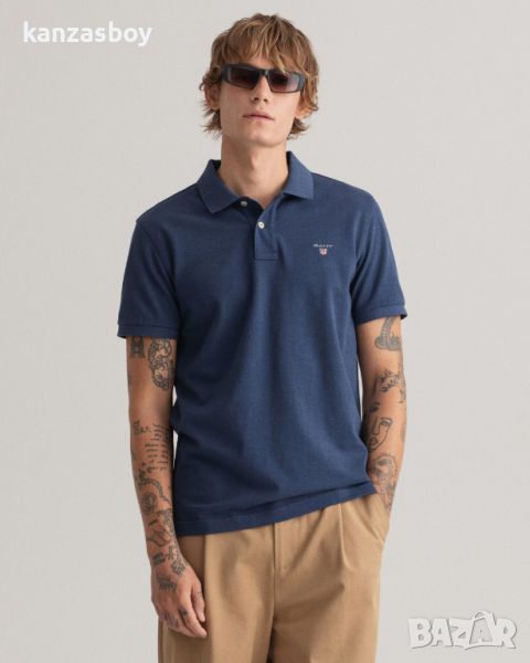 GANT Men's Polo - страхотна мъжка тениска 2ХЛ , снимка 1