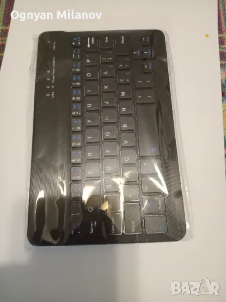 Bluetooth безжична клавиатура-Бяла,Черна!, снимка 1