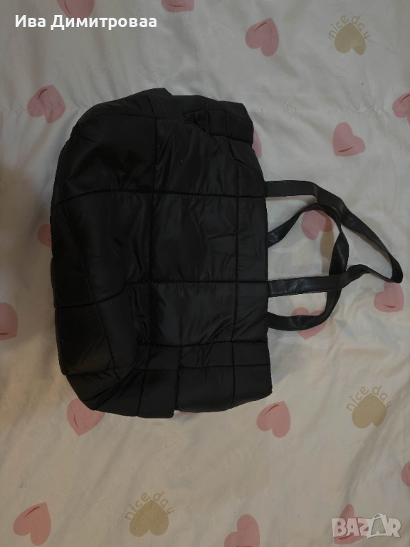 Пухена дамска чанта, снимка 1