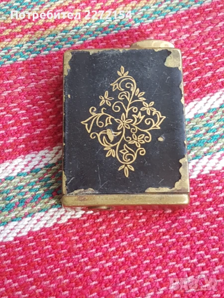 Метална джобна кутия за парфюм  , снимка 1