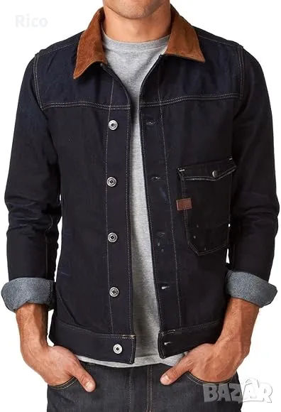 Оригинално Дънково Яке G-Star, снимка 1