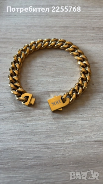 Monaco Chain – златна гривна, снимка 1