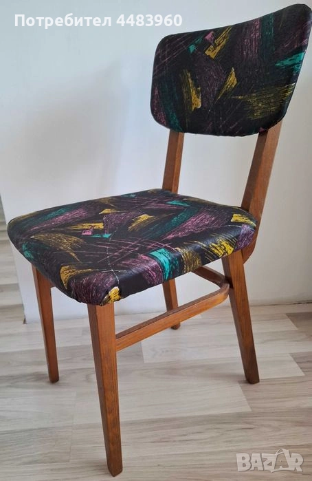 Ретро стол 4 бр, снимка 1