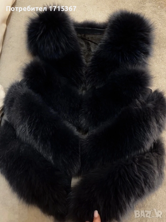 Елек от естествен косъм лисица , снимка 1