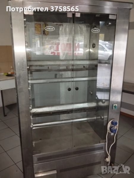 Професионална грил машина на газ , снимка 1