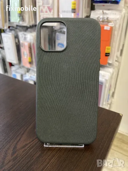 Apple iPhone 12/12 Pro Woven Mag Cover калъф от плат, снимка 1