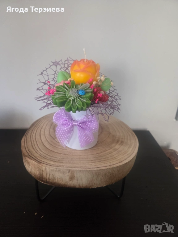 Букет от свещи, снимка 1