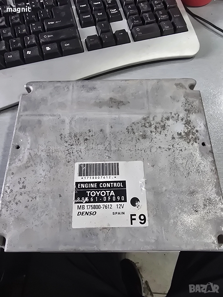 89661-0F090 ECU Компютър за Toyota Verso 2.2D4D, снимка 1