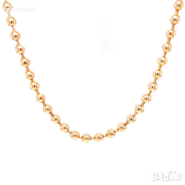 Златно колие 9,24гр. 40,0см. 14кр. проба:585 модел:33722-5, снимка 1