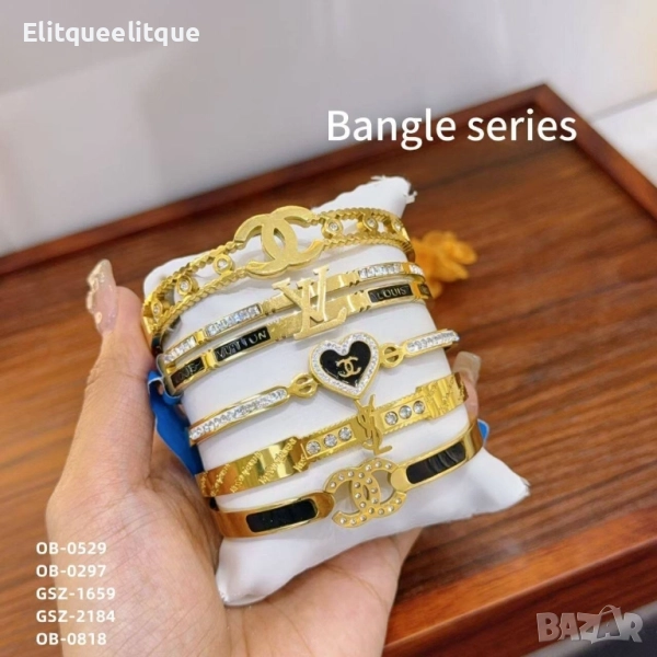 гривни от висококачествена стомана hermes chanel louis vuitton , снимка 1