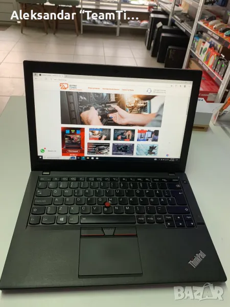 Лаптоп - Lenovo ThinkPad X260 + 1 година гаранция, снимка 1