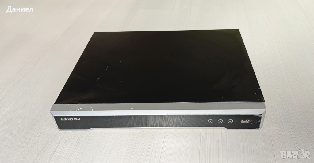 8 портов PoE 4K NVR Hikvision DS-7608NI-K2/8P, снимка 1