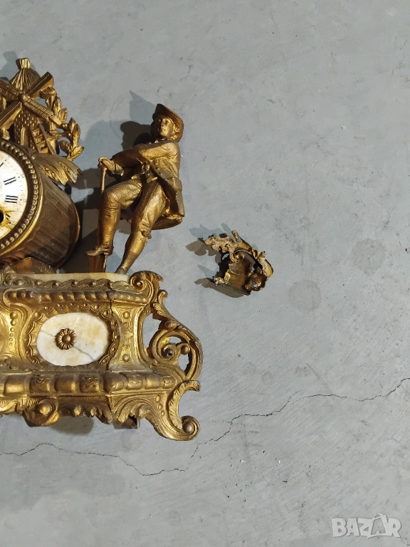 Френски каминен часовник , снимка 1