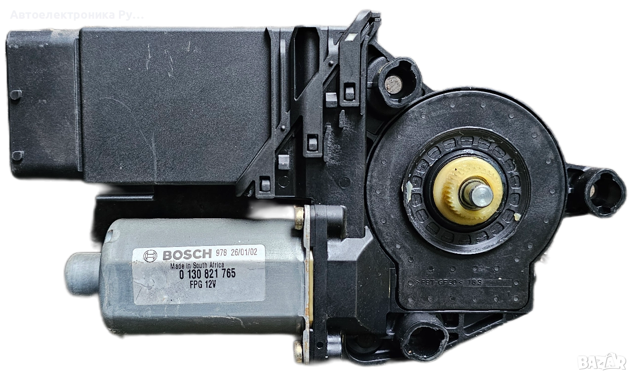 Мотор стъклоповдигач, Audi A4, 2000-2005г., 0 130 821 765, 0130821765, 102 237-XXX, снимка 1