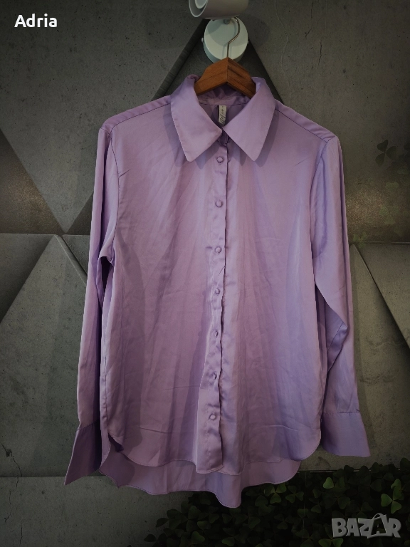 Лилава риза Amisu/M, снимка 1