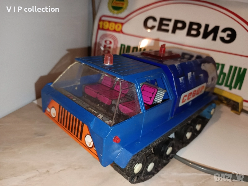 СЕВЕР ламаринена ретро играчка, снимка 1