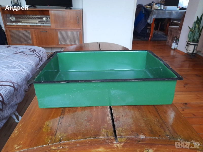 Стара емайлирана тава,тепсия #5, снимка 1