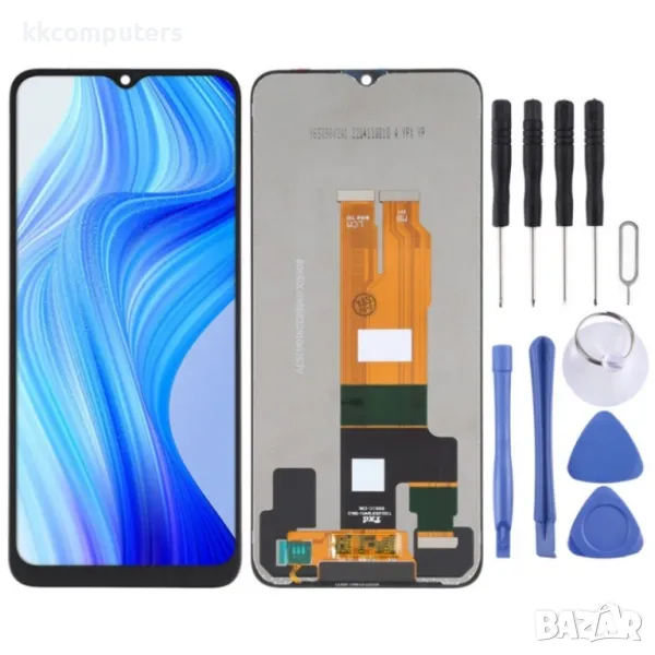 LCD Дисплей и Тъч Скрийн с Рамка за Realme V30, снимка 1