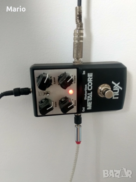 nux metal core distortion, снимка 1