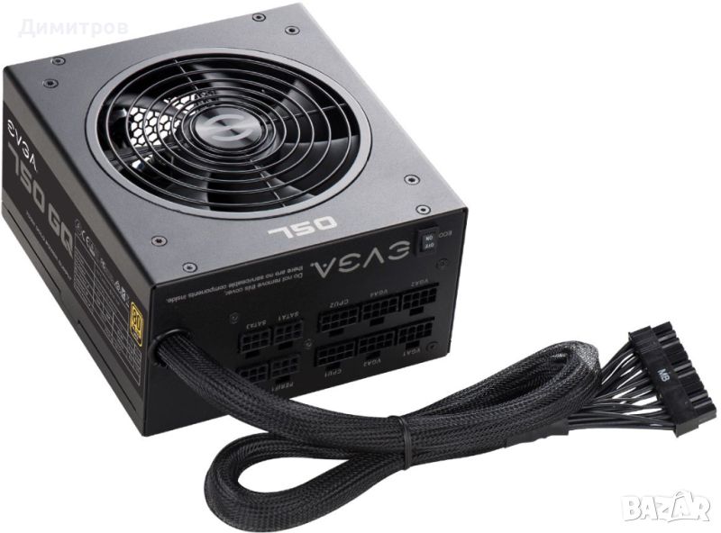 Захранване 750W EVGA GQ 80+ GOLD, снимка 1