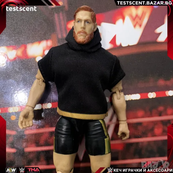 Екшън фигура WWE Jake Hager Джейк Хагър Jack Swagger Джак Суагър Basic Mattel играчка AEW, снимка 1