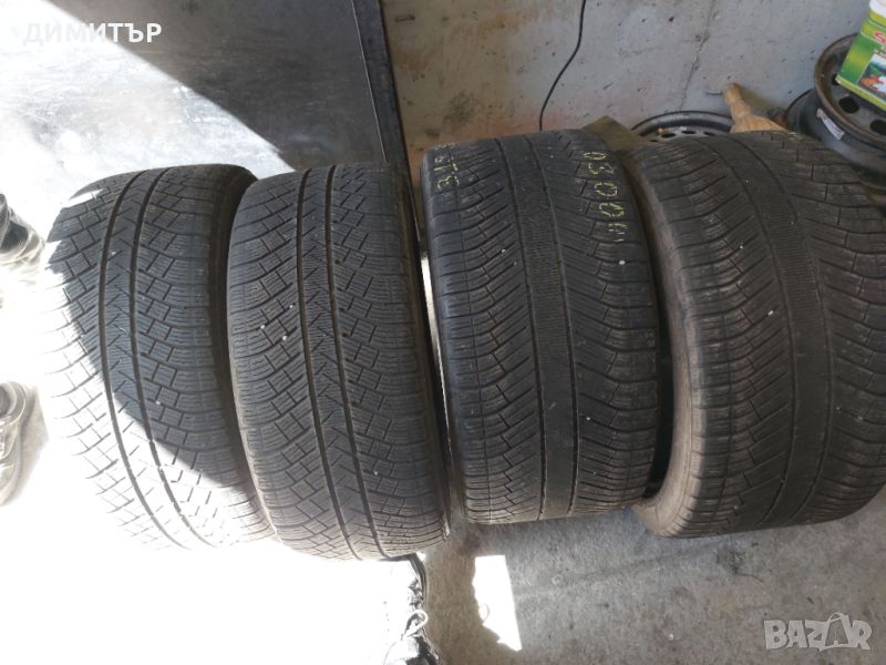 4 бр.зимни гуми Michelin 2.бр.315 35 20 и 2бр.275 40 20 цената е за брой!, снимка 1