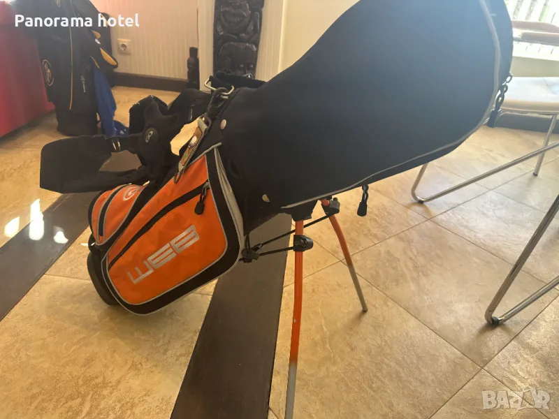 професионални голф чанта с голф стикове , снимка 1