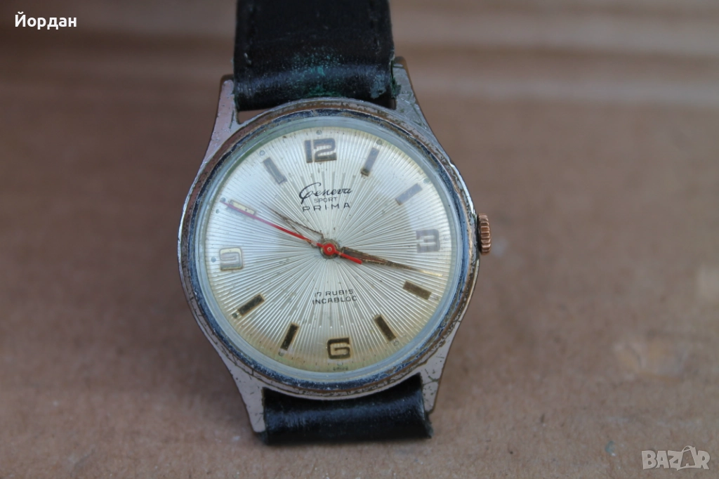 Швейцарски мъжки часовник Geneva Sport'' , снимка 1