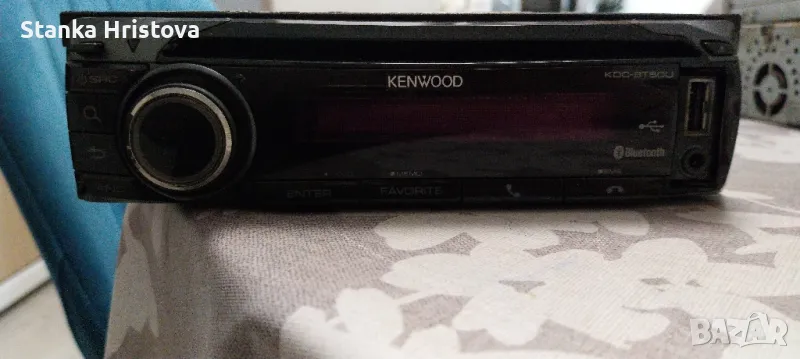 Авто Mp3 Плеър Kenwood KDC-BT 50U., снимка 1