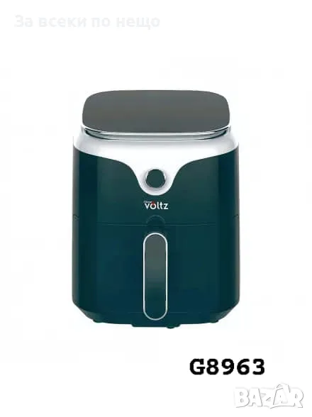 Фритюрник с горещ въздух Air Fryer Oliver Voltz OV51980VD, 1400W, 3.5 литра, Дигитален Код R197, снимка 1