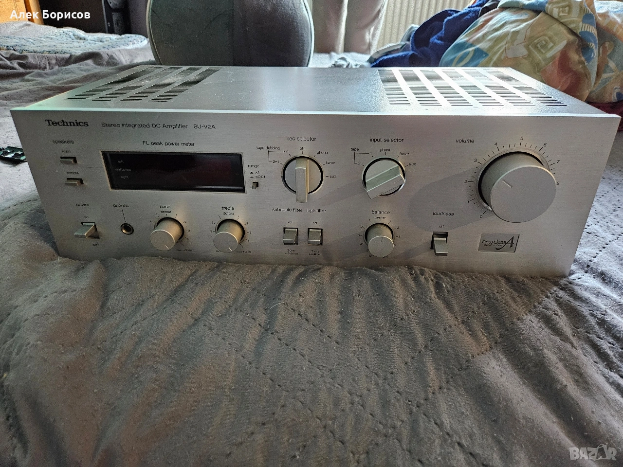 Стерео усилвател Technics SU-V2A, снимка 1