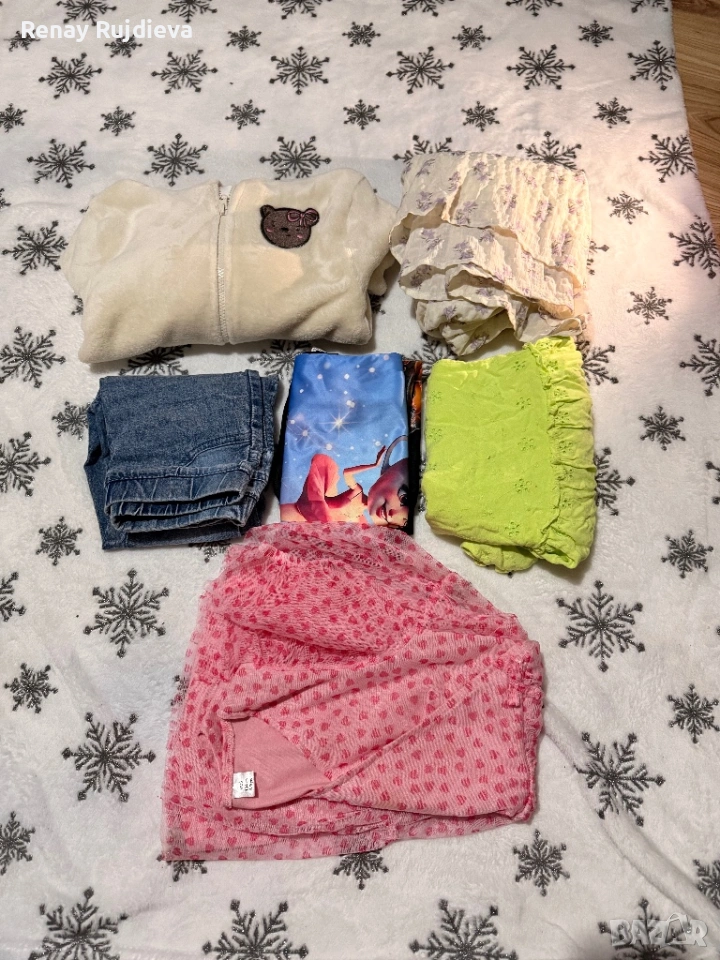 Лот дрехи 130-140 момиче, снимка 1
