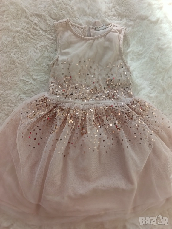 Детски рокличка с пайети и Мики маус 116 рр, снимка 1