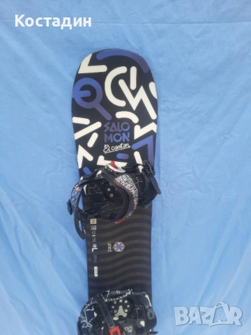 Сноуборд 130см. SALOMON EL CAPITAN с автомати , снимка 3 - Зимни спортове - 53171046