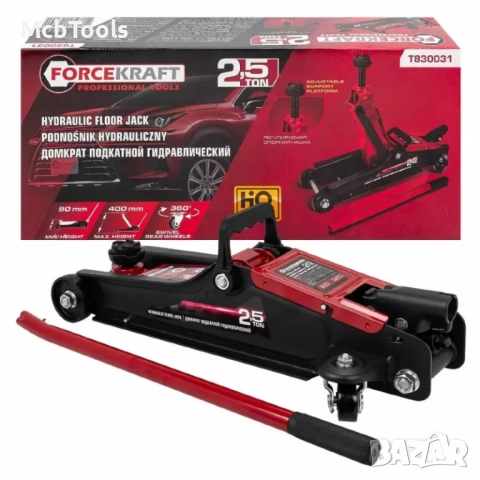 Крик крокодил 2.5 тона 90 – 400мм FORCEKRAFT