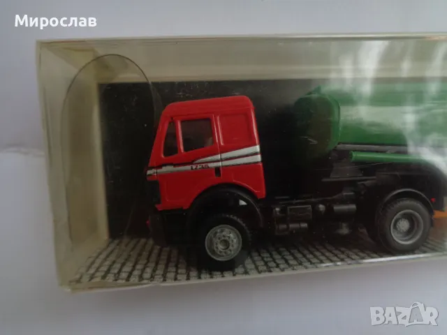 ALBEDO H0 1/87 КАМИОН ТИР ЦИСТЕРНА MERCEDES BENZ МОДЕЛ, снимка 2 - Колекции - 47420566