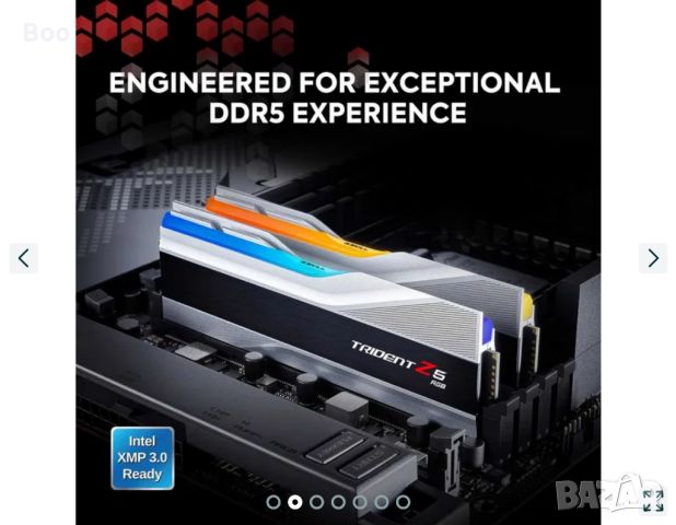 Рам памет G.Skill Trident Z5 RGB 32GB (2x16GB) DDR5 6800MHz, снимка 1 - RAM памет - 46136158