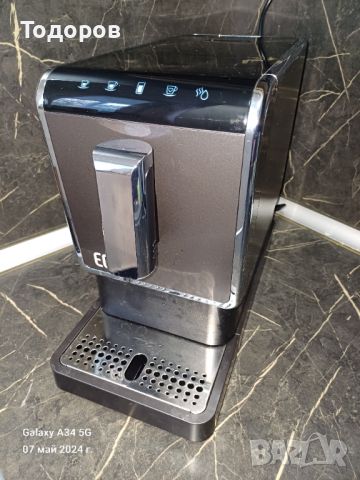 Кафе автомат за еспресо EGO Slimр1470W, 19 бара, 1.2 L, сензорен дисплей, , снимка 6 - Кафемашини - 45625287