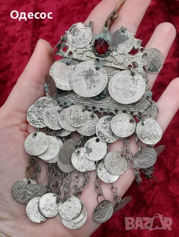 Старинен възрожденски накит ,трепка, снимка 2 - Антикварни и старинни предмети - 50462297