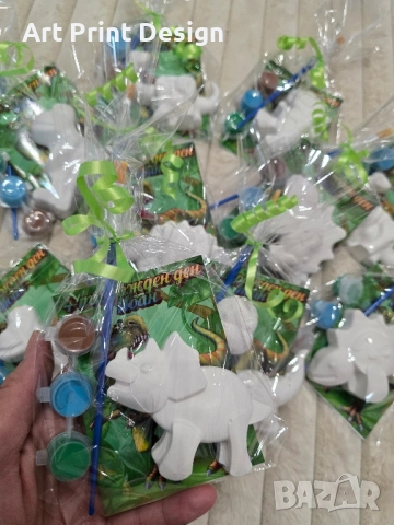 Творчески комплект за оцветяване с четка и боички, снимка 8 - Образователни игри - 52488666