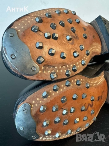 Соц Военни Обувки с Цинтове Цинтари, снимка 6 - Антикварни и старинни предмети - 52017523